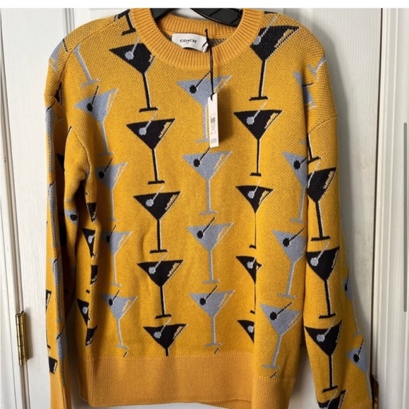 Coach Sweaters - Coach martini sweater NWT